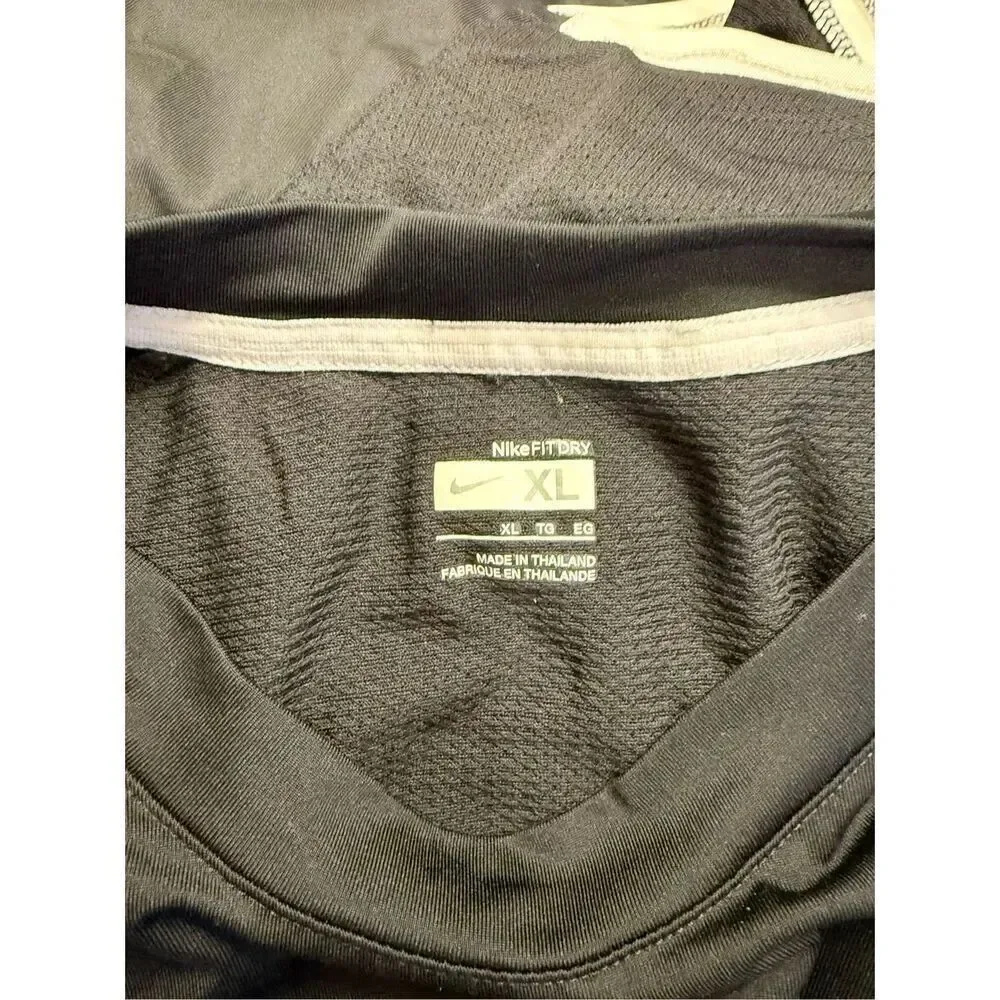 Nike Fit Dry Athletic Short Sleeve T-Shirt Golf Running XL Workout